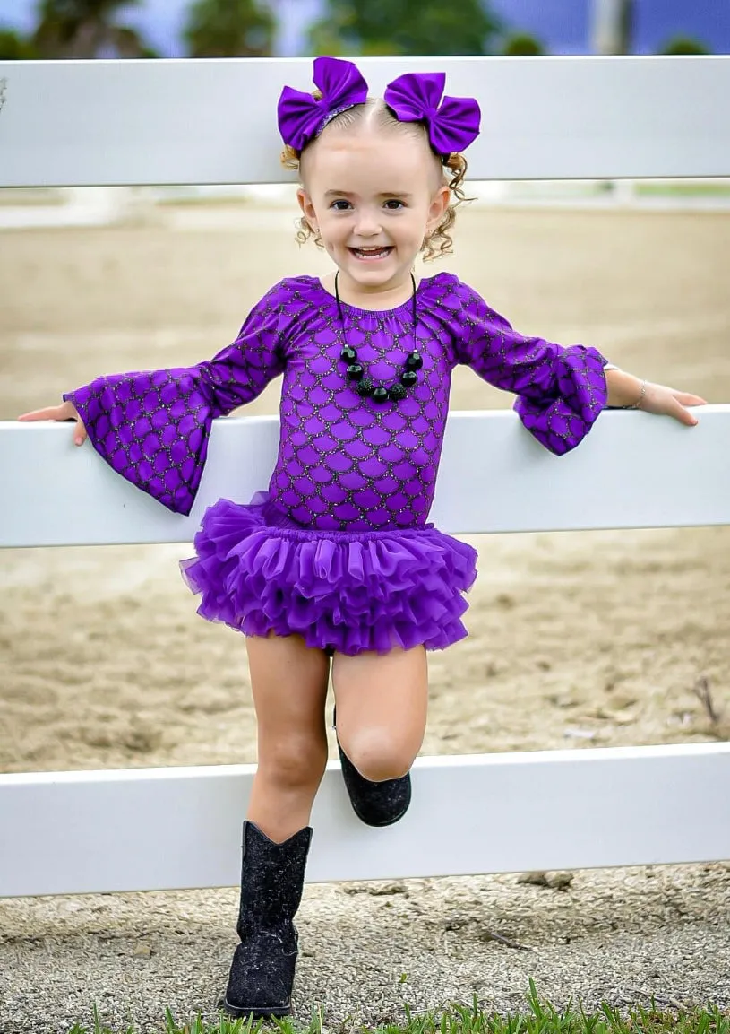 1 left! 12/24mo ~ Boujee Bloomers ~ Purple