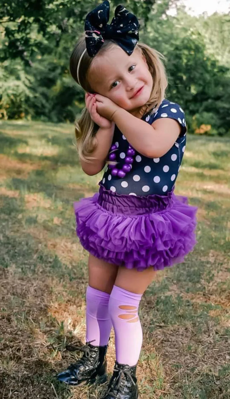 1 left! 12/24mo ~ Boujee Bloomers ~ Purple