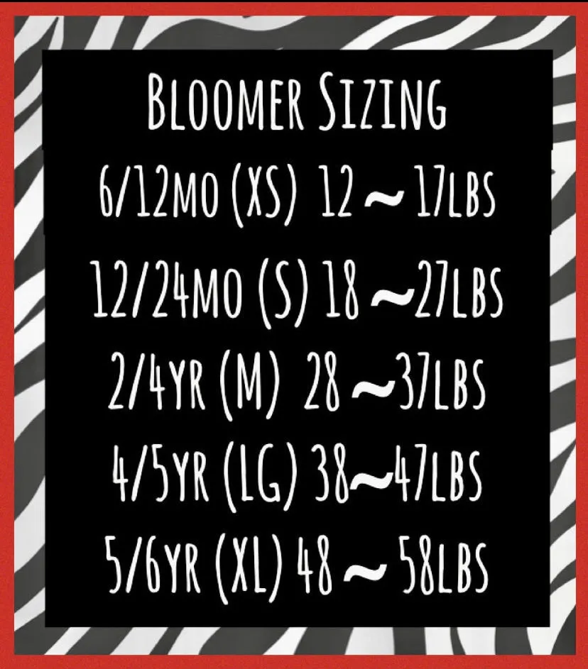 1 left! 12/24mo ~ Boujee Bloomers ~ Spooky Vibes