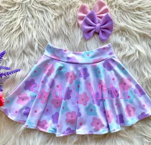 2 left! 3T & 6/7yr ~ Twirl Skort ~ Pastel Floral