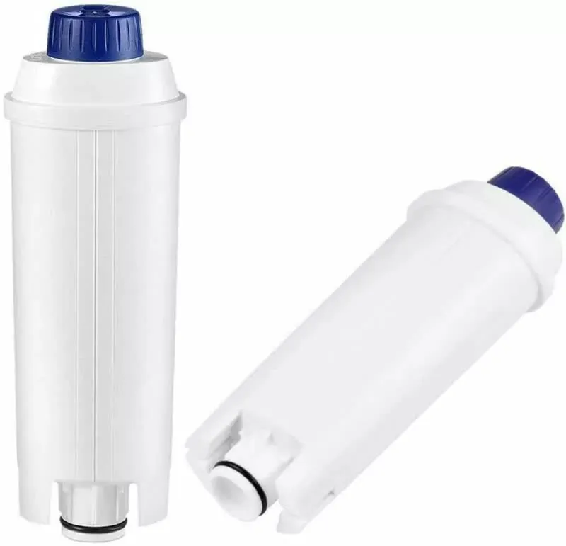 2pcs Pack DeLonghi DLSC002 Carbon Filter | Replacement Water Filter for DeLonghi Coffee Machines | Active Carbon Purification