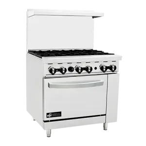 36" Range with 6 Burners - Natural Gas