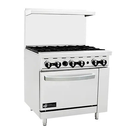 36" Range with 6 Burners - Propane