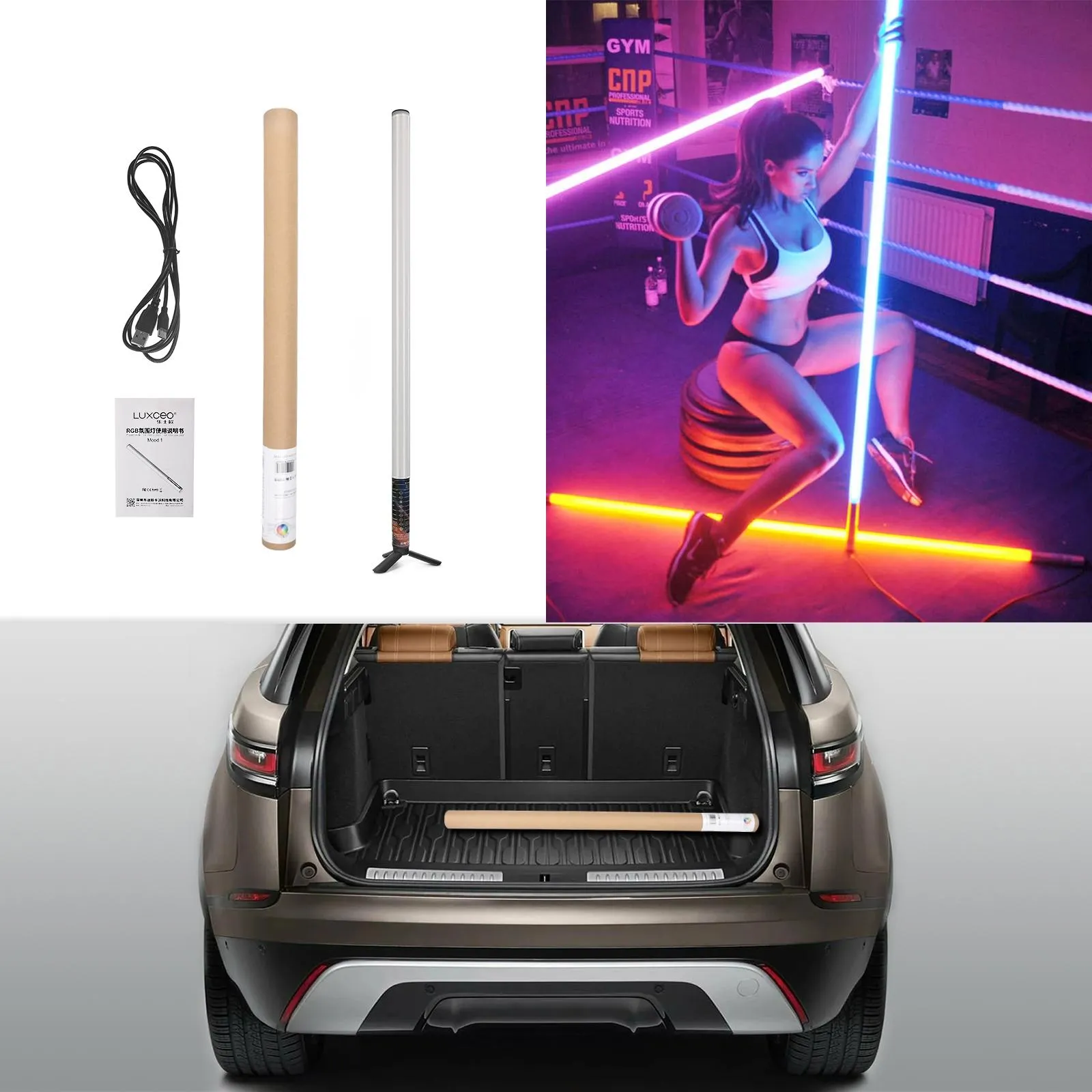 85Cm Rhythm Led Stick Handheld Fill Light - Mood1 Atmosphere