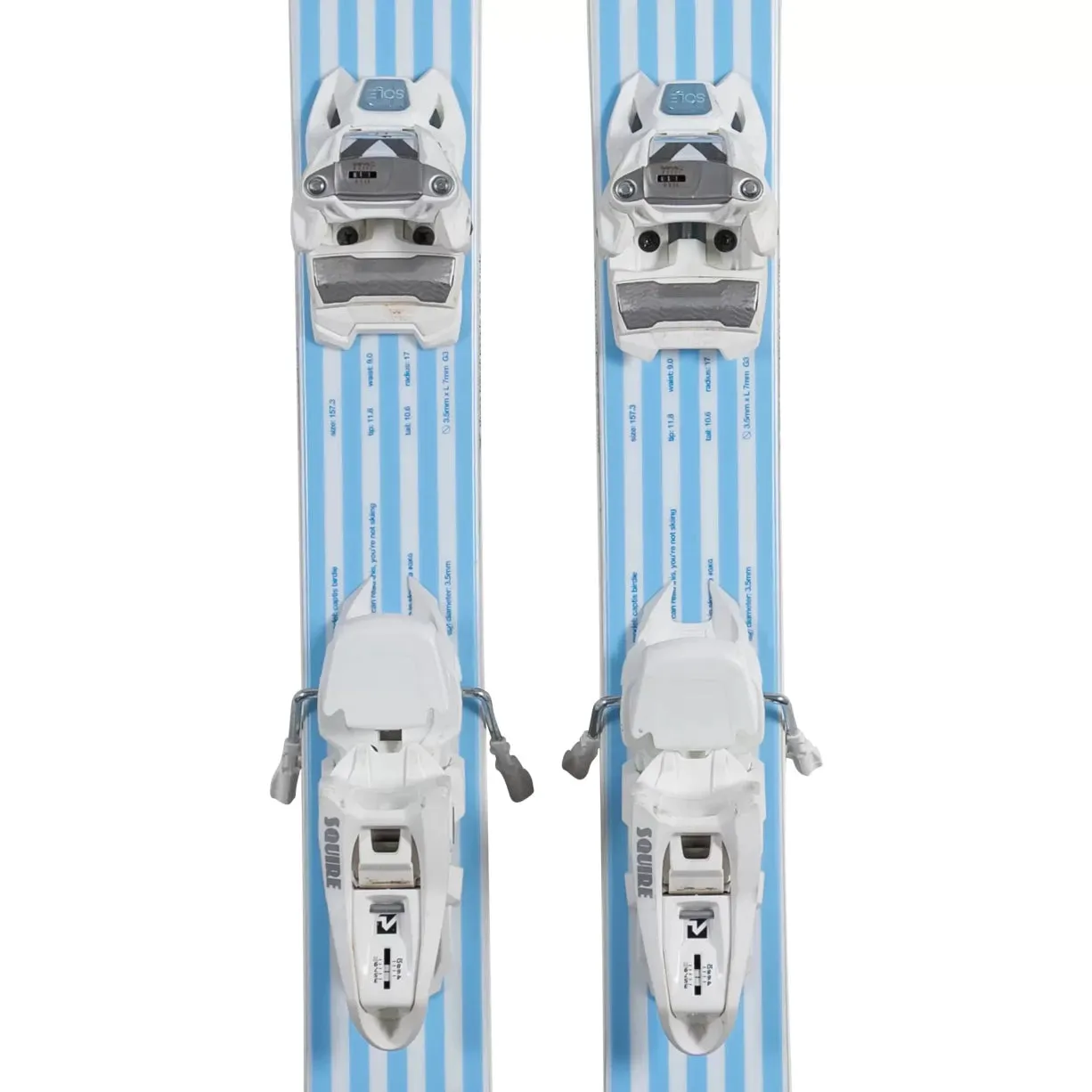 Black Crows Captis Birdie Skis 2021 - Women's w/ Marker Squire 11 ID Bindings - 157.3cm