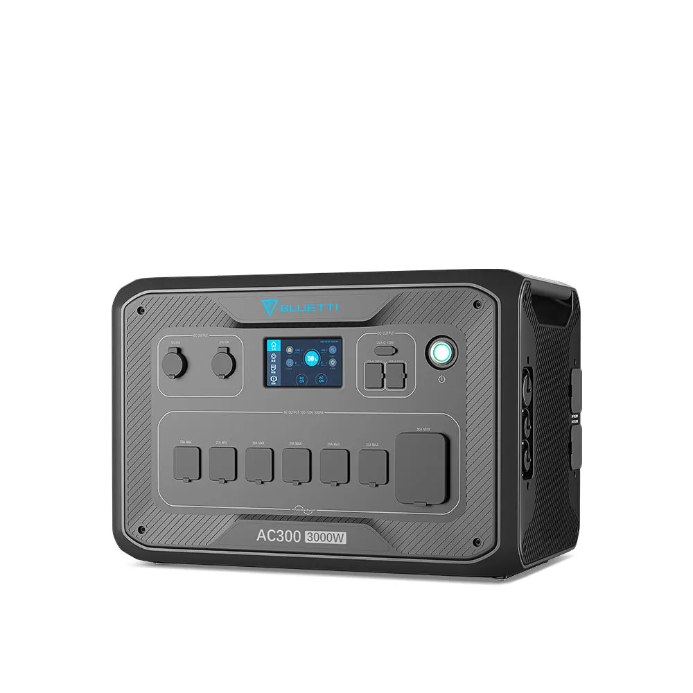 BLUETTI 2*AC300   2*B300   1*P030A | Solar Generator Kit