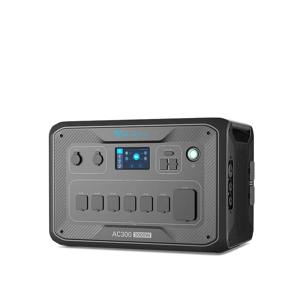 BLUETTI 2*AC300   4*B300   1*P030A   6*PV200 | 6000 Watt Generator