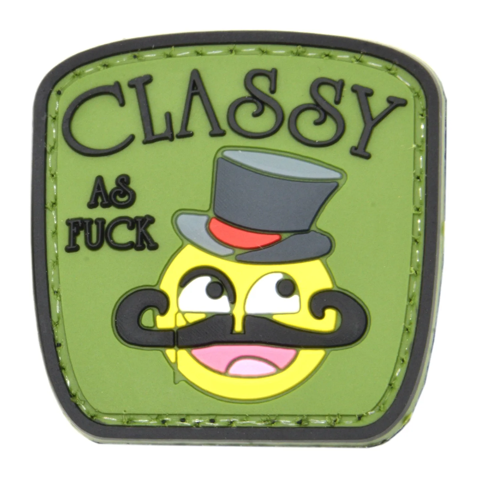 Classy As Fuck Patch Green