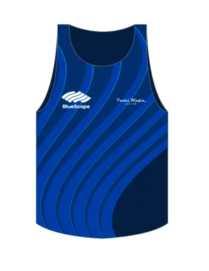 Custom Running Singlet - BlueScope
