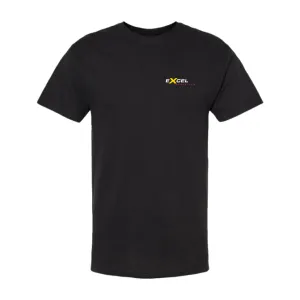 EX24 - Gold Touch Tee - Black -Small Logo