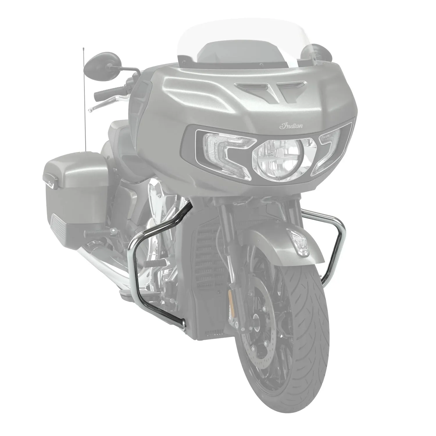 Front Highway Bars - Chrome
