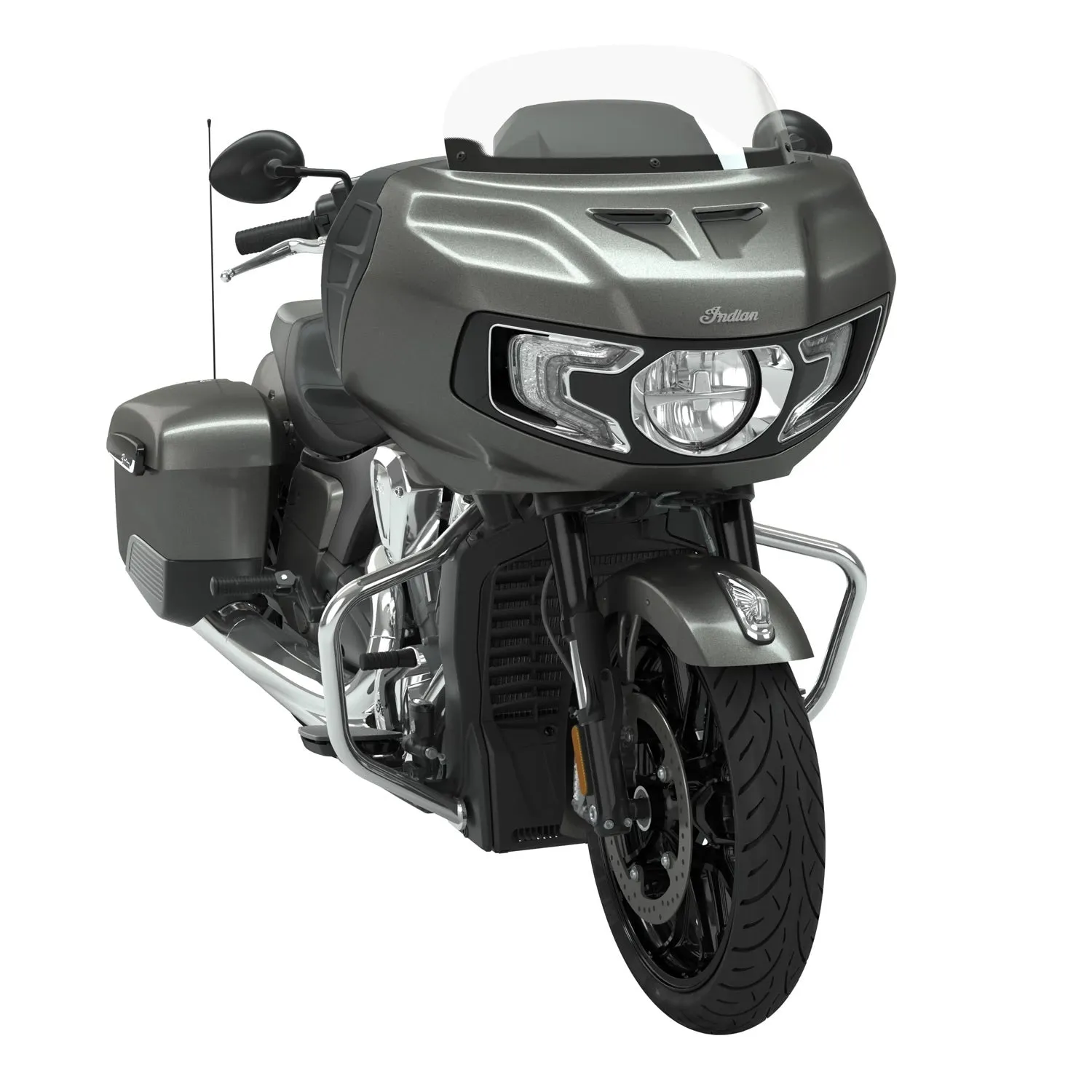 Front Highway Bars - Chrome