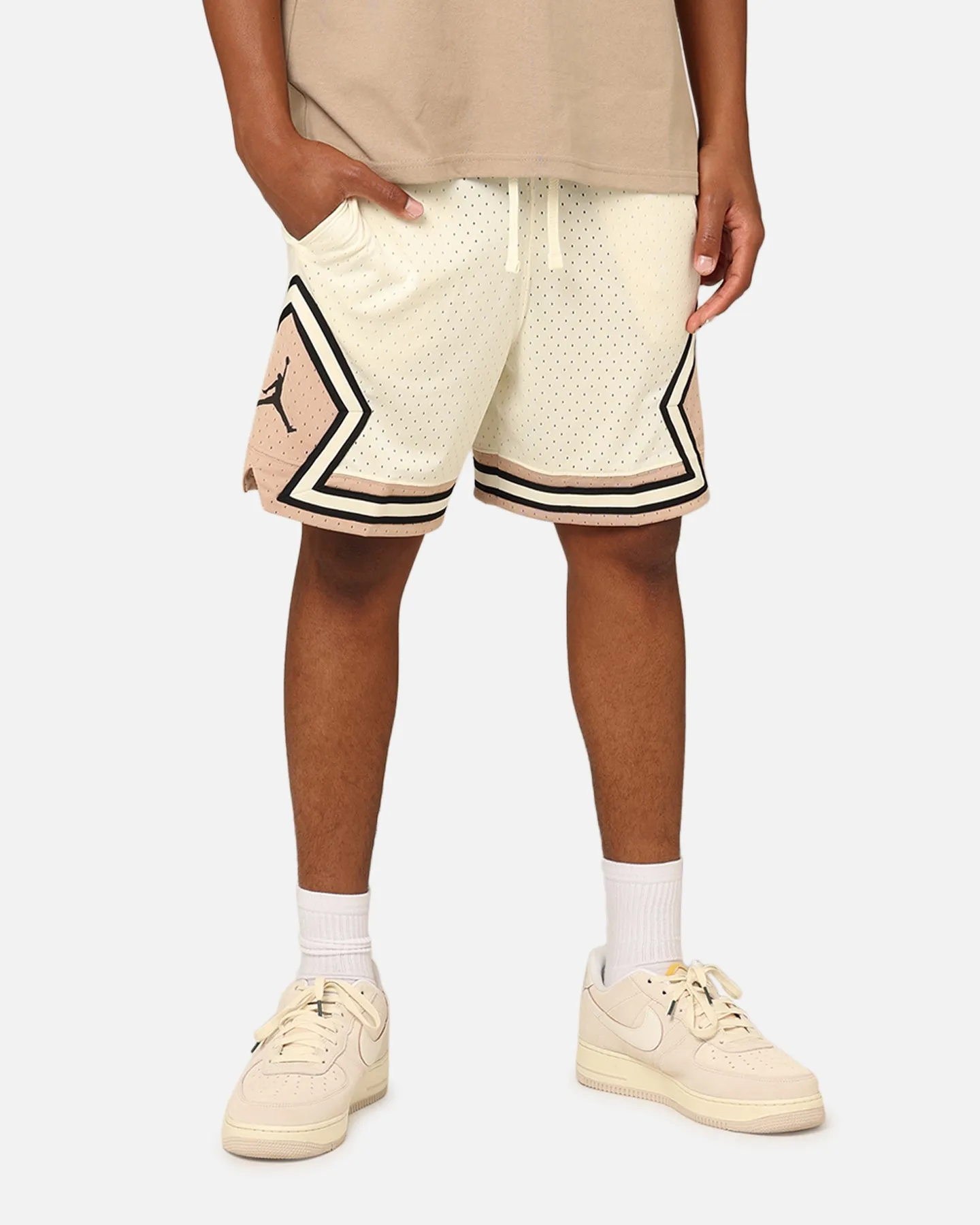Jordan Dri-FIT Sport Diamond Shorts Coconut Milk/Black