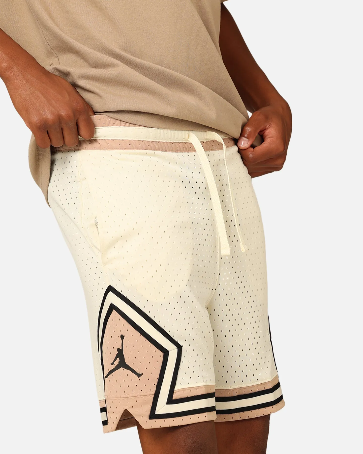 Jordan Dri-FIT Sport Diamond Shorts Coconut Milk/Black