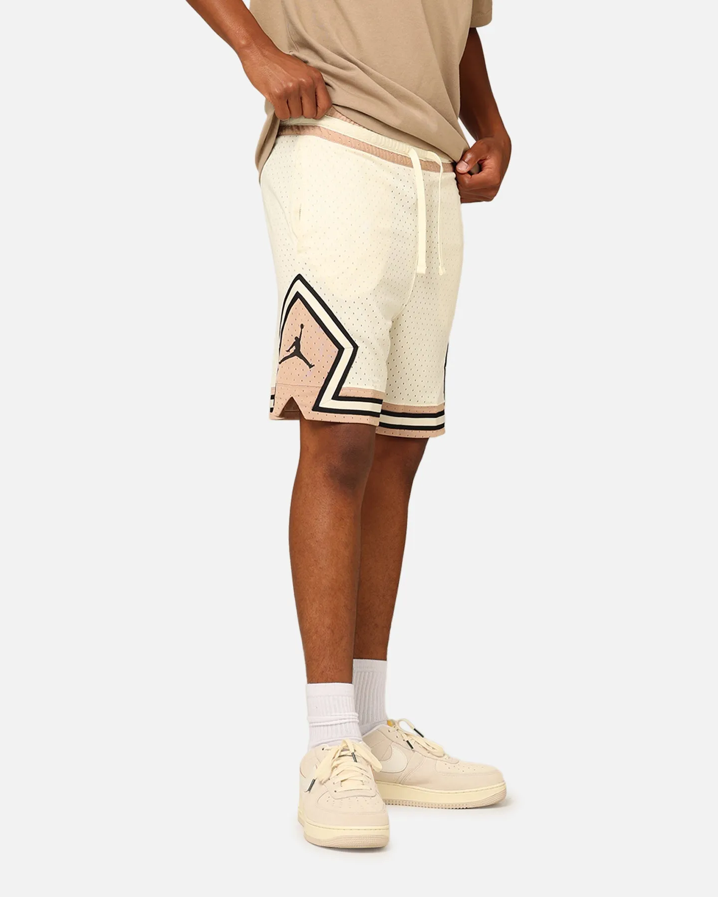Jordan Dri-FIT Sport Diamond Shorts Coconut Milk/Black