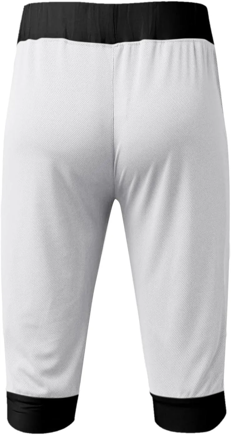 Mens Shorts Casual Men's Patchwork Slim fit 5 Inch Inseam Gym Shorts Running Shorts Basketball Shorts with Drawtring