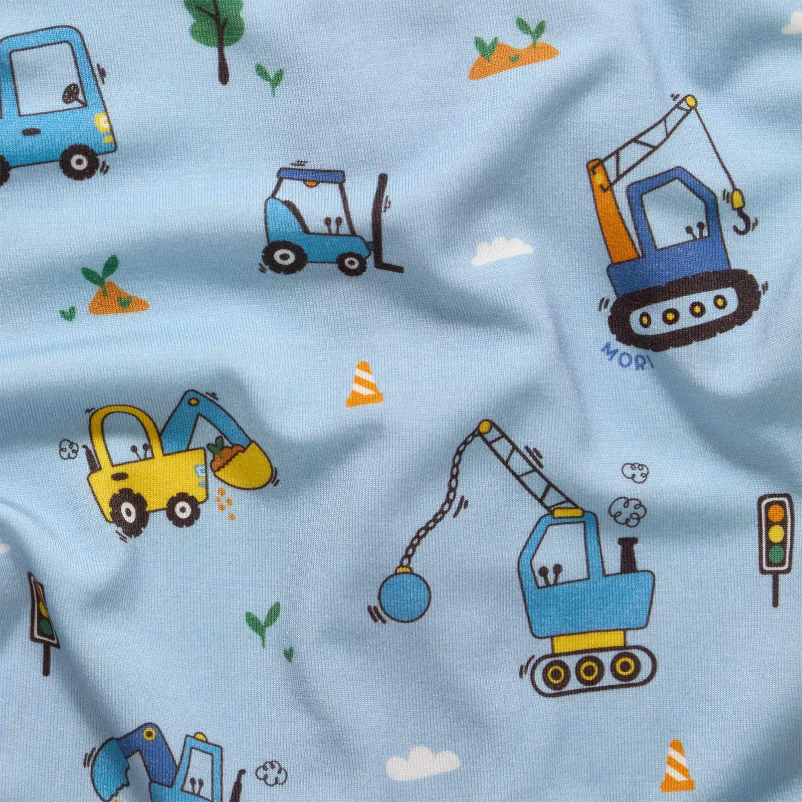 Mighty Machines Clever Zip Romper