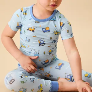 Mighty Machines Short Sleeve Pajama Set