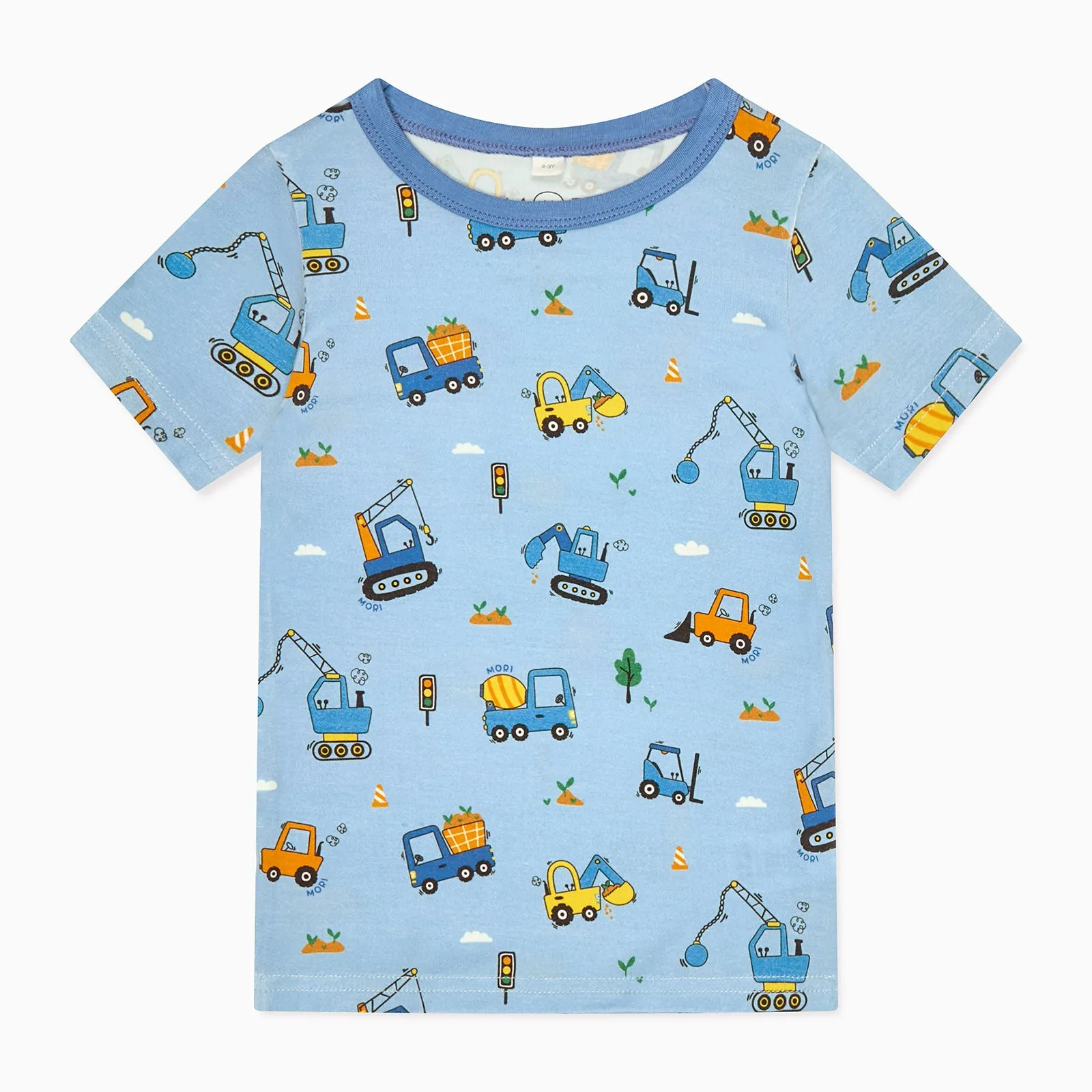 Mighty Machines Short Sleeve Pajama Set