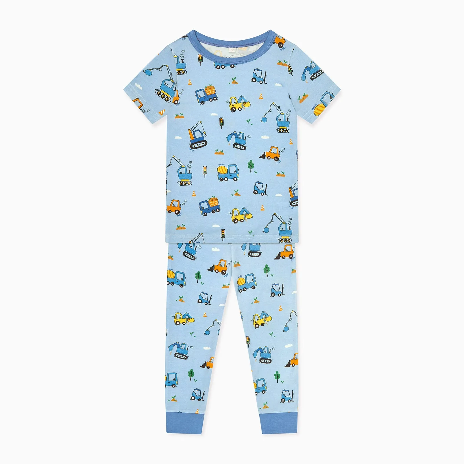 Mighty Machines Short Sleeve Pajama Set