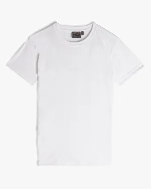 Naked & Famous Denim Circular Knit Tee - White