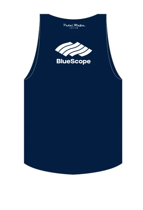 Running Singlet - BlueScope Navy