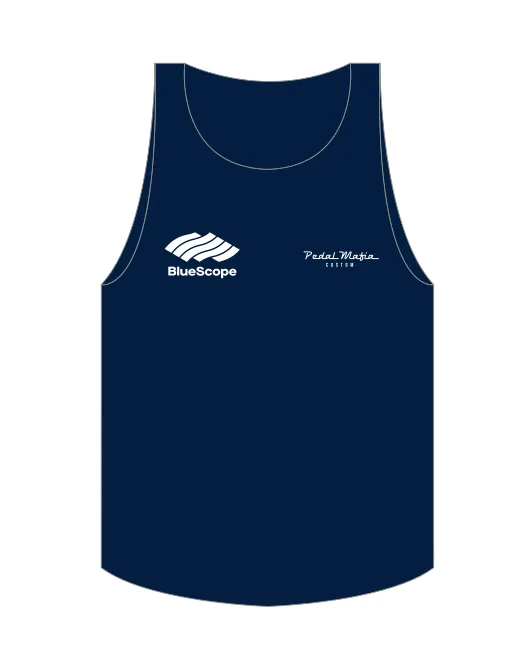 Running Singlet - BlueScope Navy