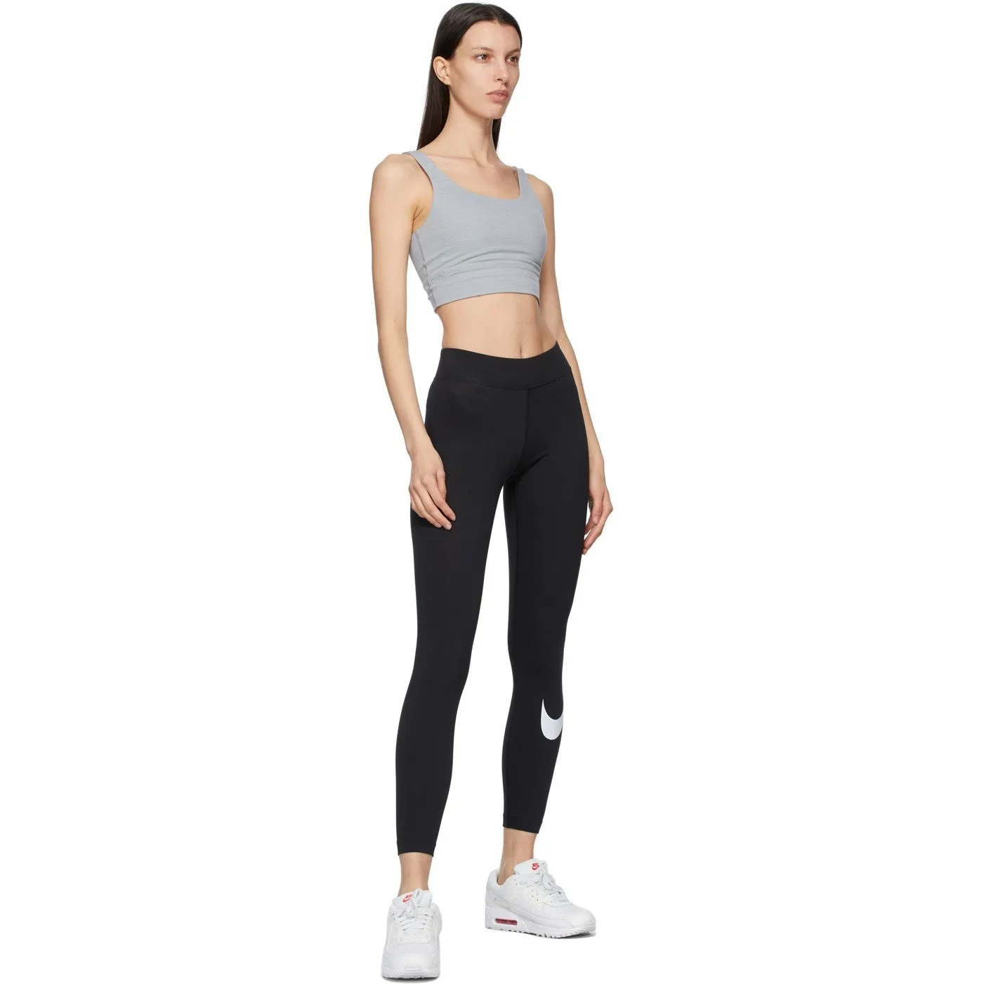 Sportswear Essential Leggings Swoosh (Black)