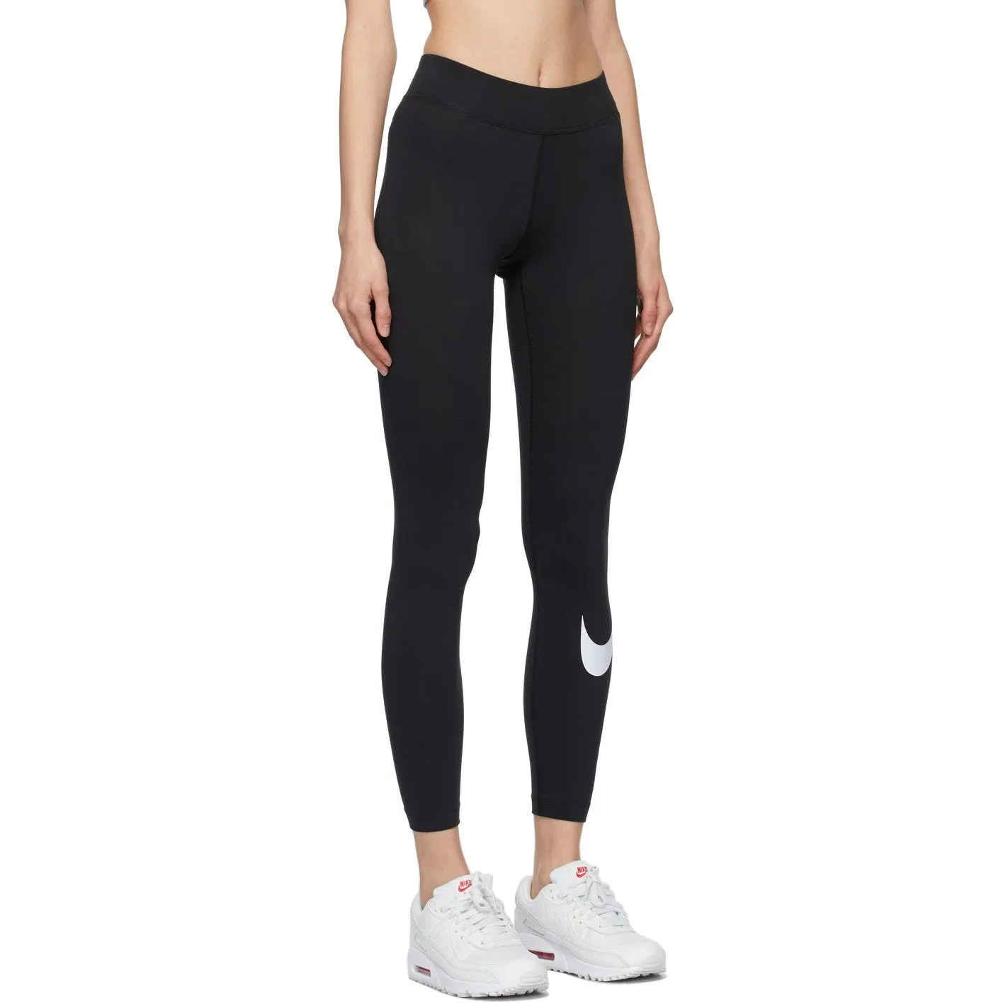 Sportswear Essential Leggings Swoosh (Black)