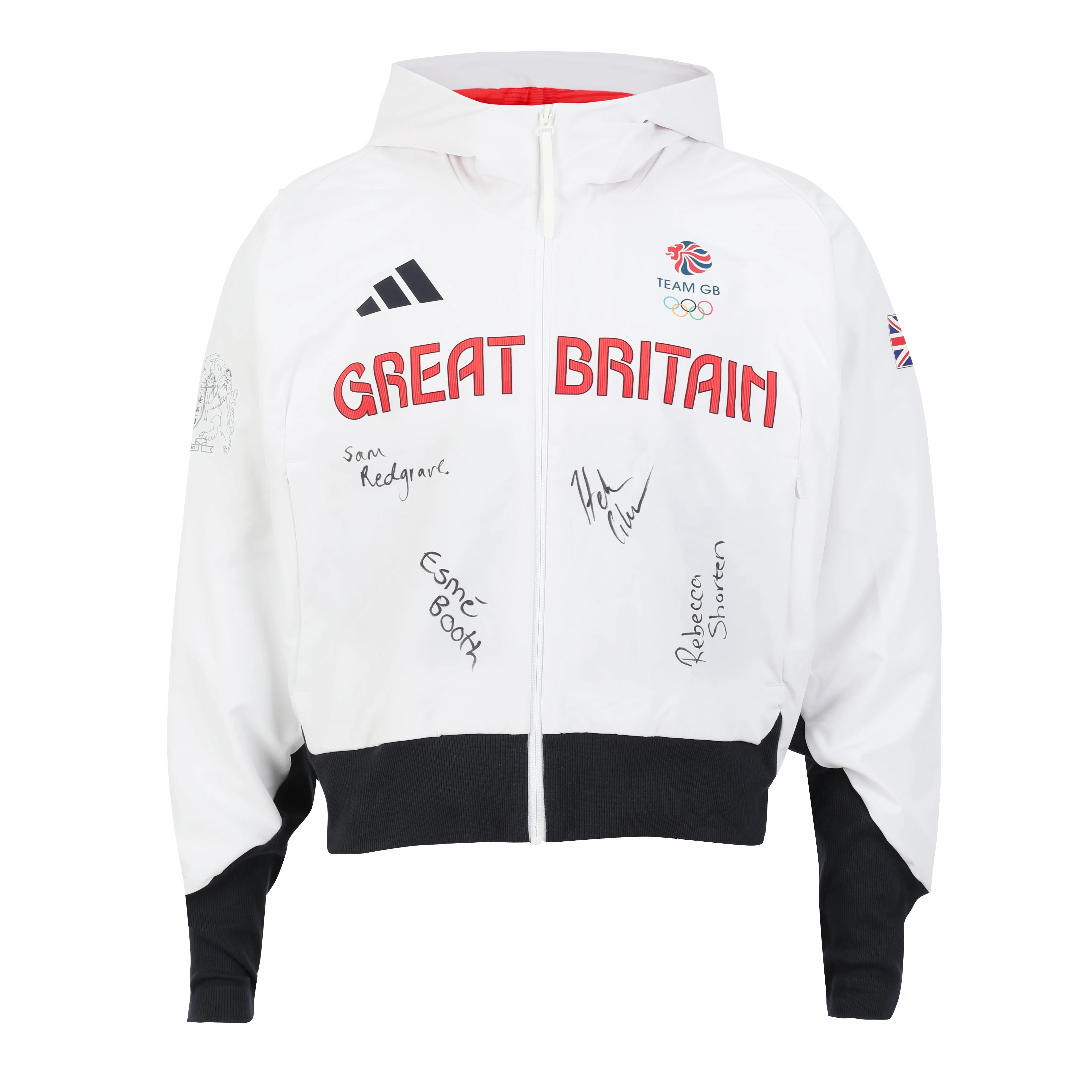 Team GB Womens Rowing Four Signed 2024 Paris Olympics Podium Jacket