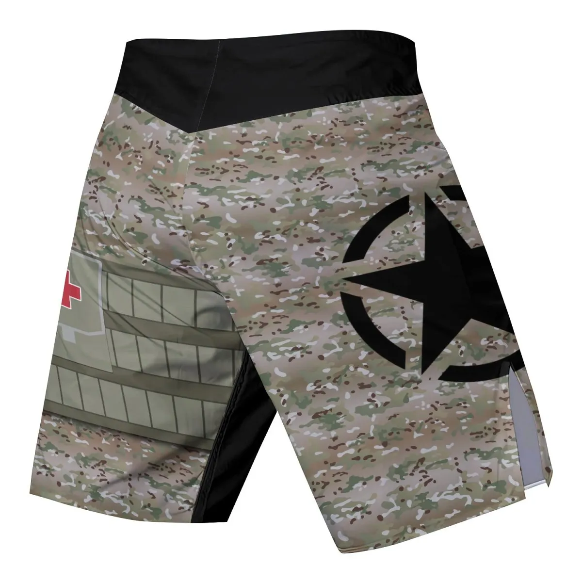 USA Army Veteran Military Fight Shorts