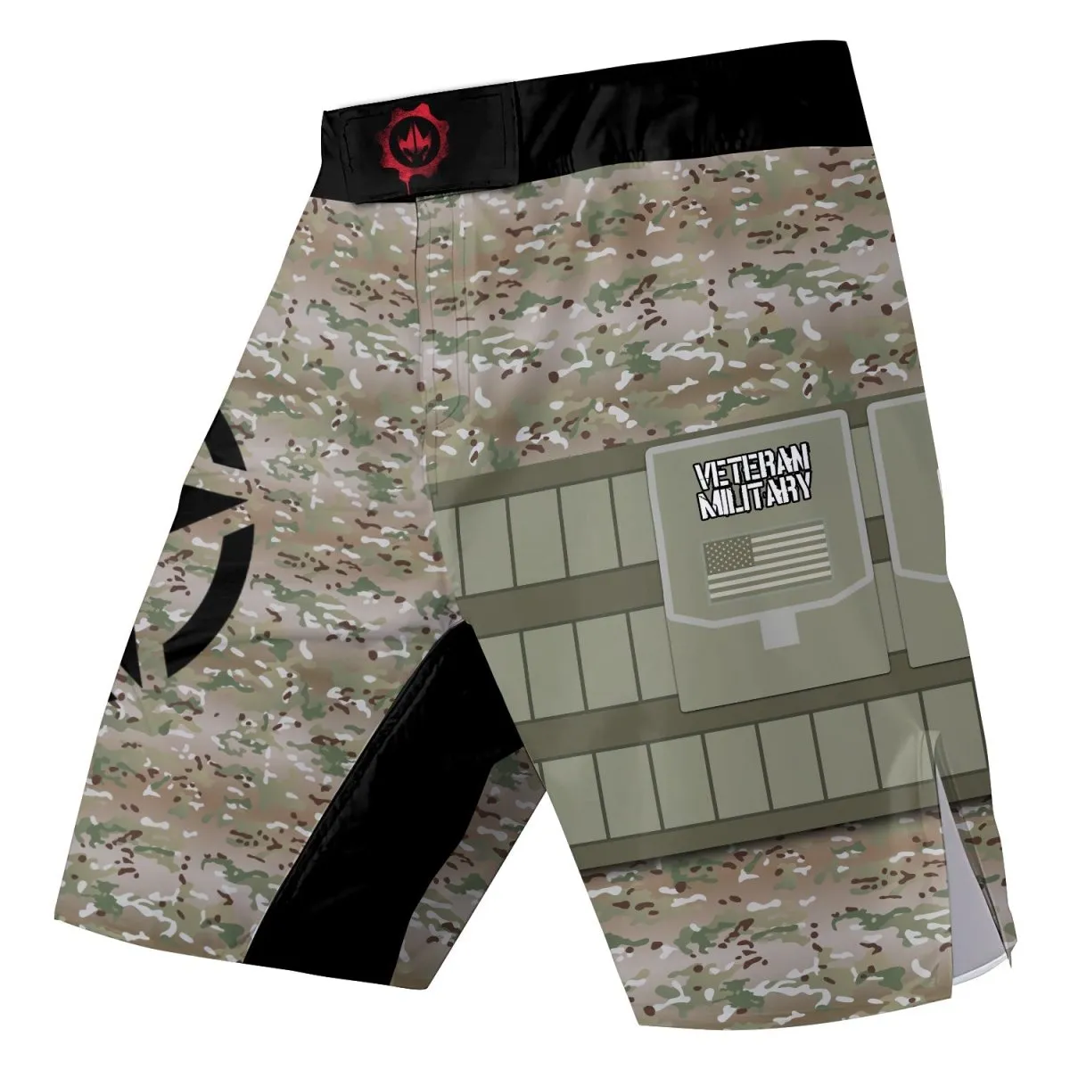 USA Army Veteran Military Fight Shorts