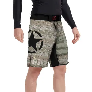 USA Army Veteran Military Fight Shorts