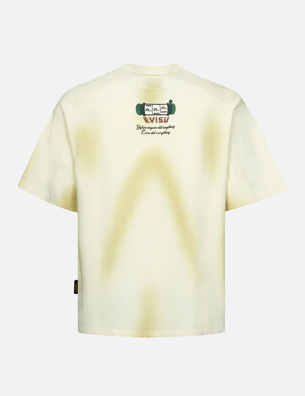 Washed Virtual Vacation Print Relax Fit T-shirt