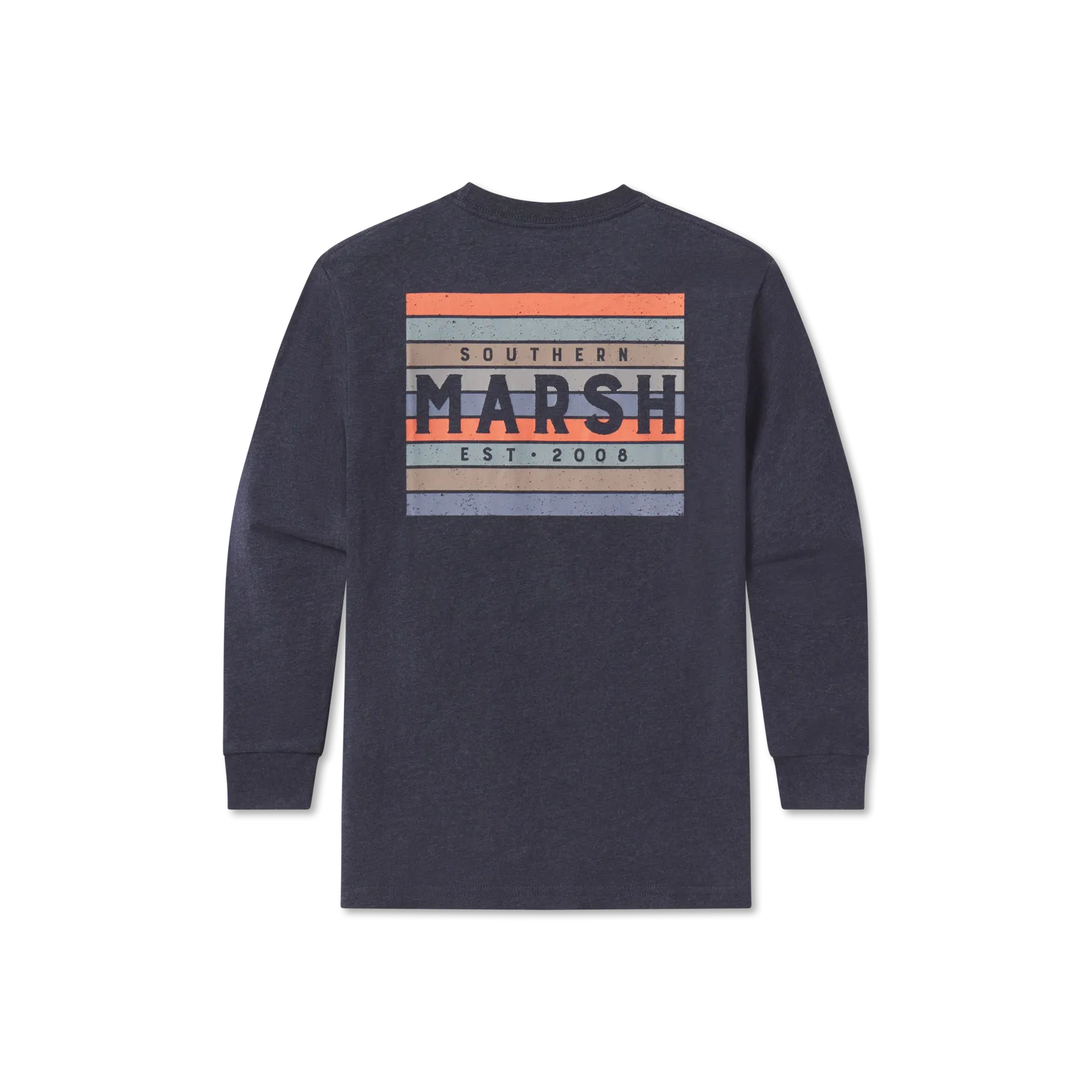 Youth Branding Tee - Color Bars - Long Sleeve